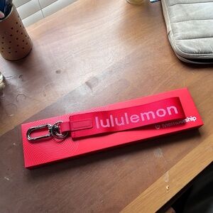 Lululemon Exclusive Membership Keychain